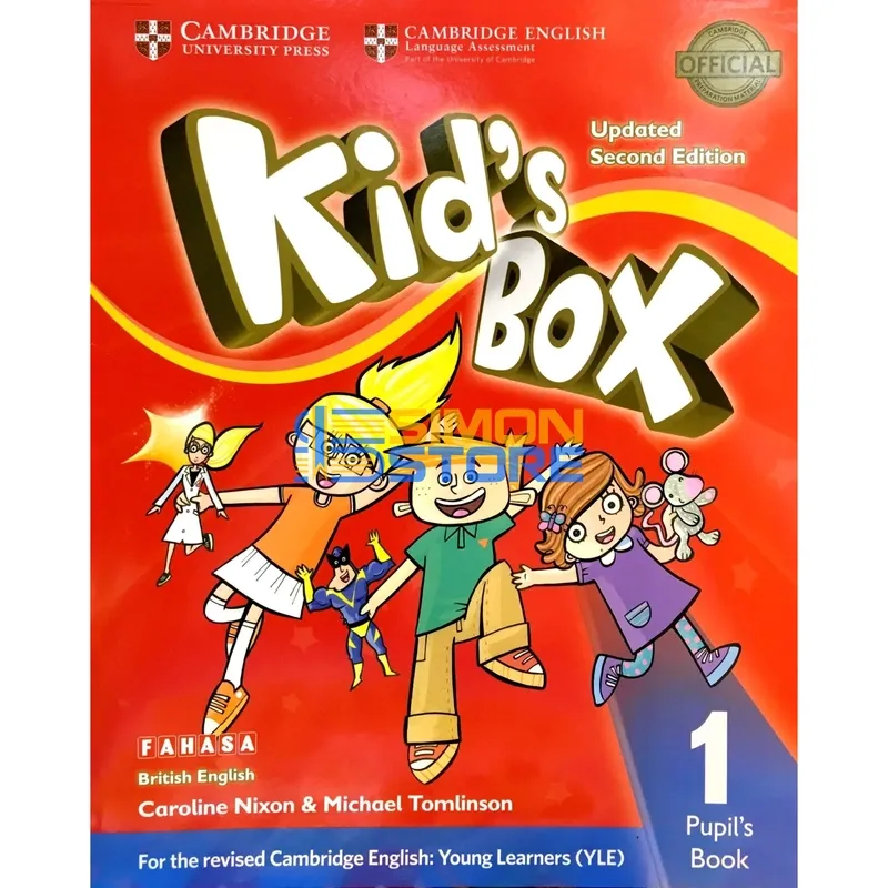 Kid’s Box 2nd Edition – Level 1, 2, 3 (Student Book + Workbook)