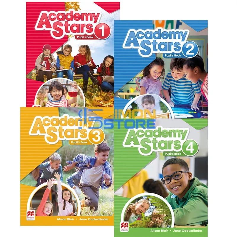 Academy Stars – Trọn bộ Alphabet Book + Pupil’s Book Level 1–6