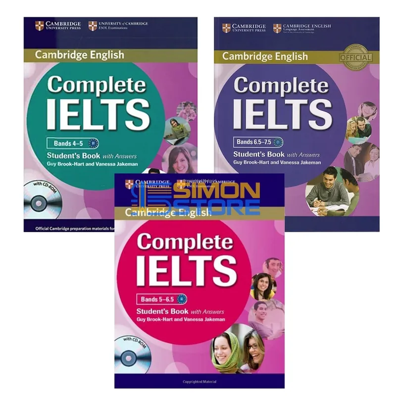 Complete IELTS Bands bộ 3 cuốn ( Giáo trình + Bài tập )