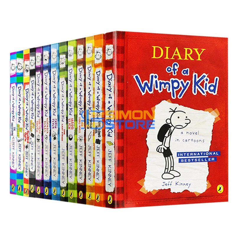 Diary of a Wimpy Kid – Nhật ký chú bé nhút nhát - 24 cuốn