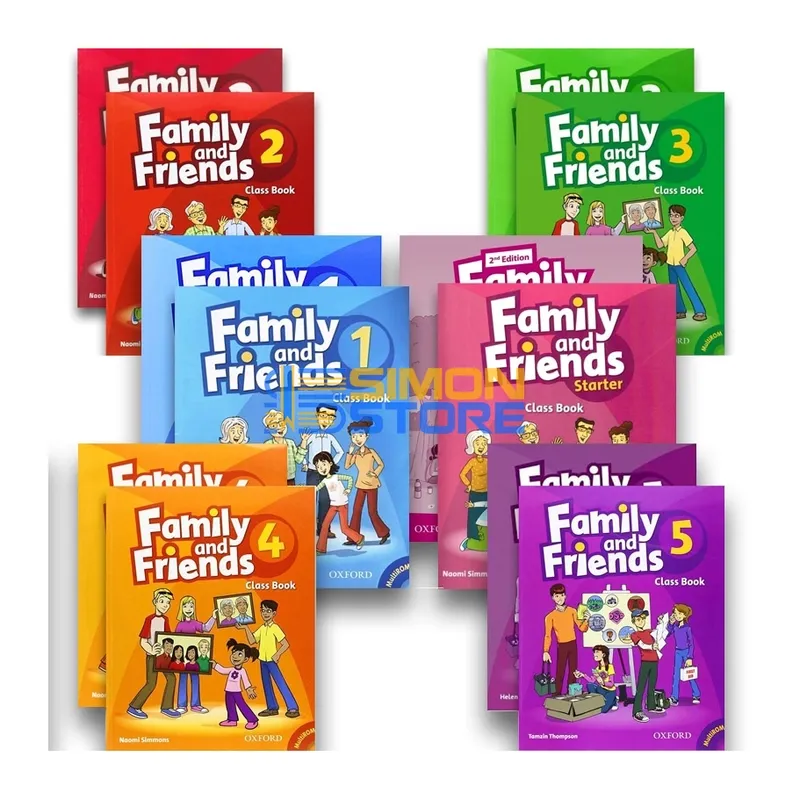 Family and Friends 1st Edition Trọn bộ kèm file nghe
