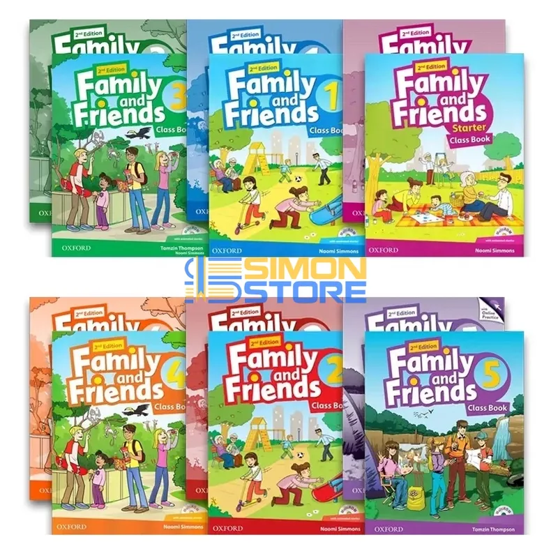 Family and Friends 2nd Edition Trọn bộ - kèm iTools