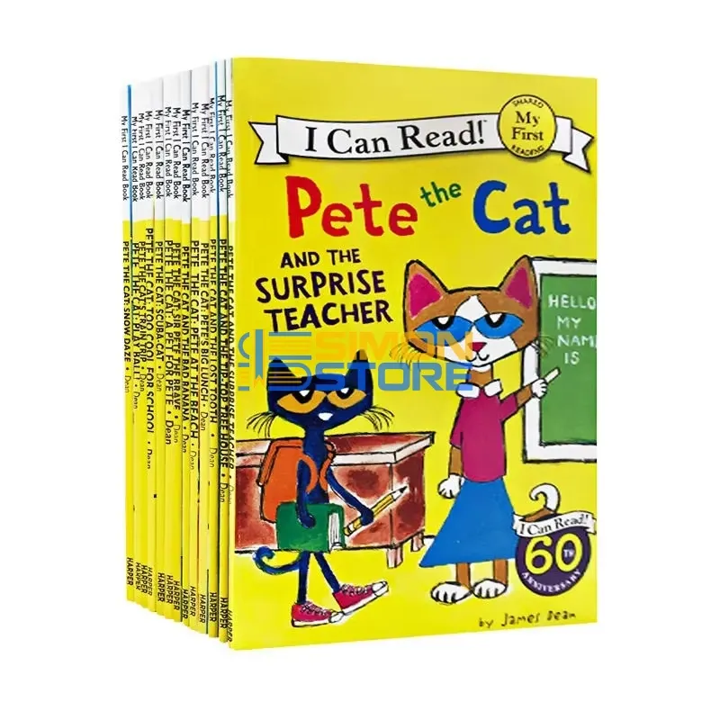 Pete the Cat Bộ 32 cuốn kèm file nghe