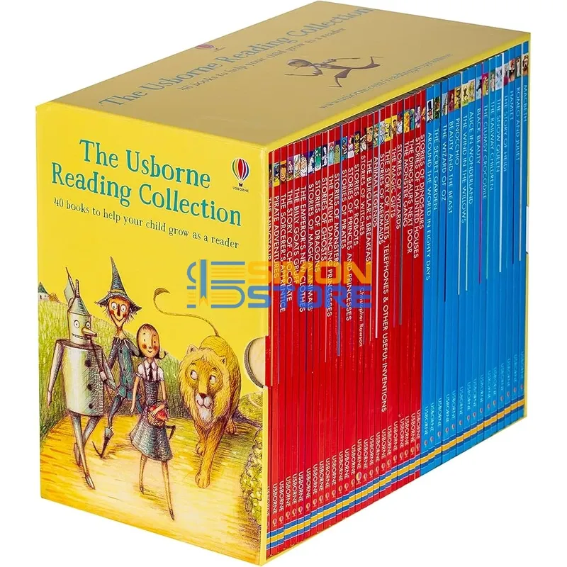 Usborne Reading Collection – Bộ 40 cuốn kèm file nghe