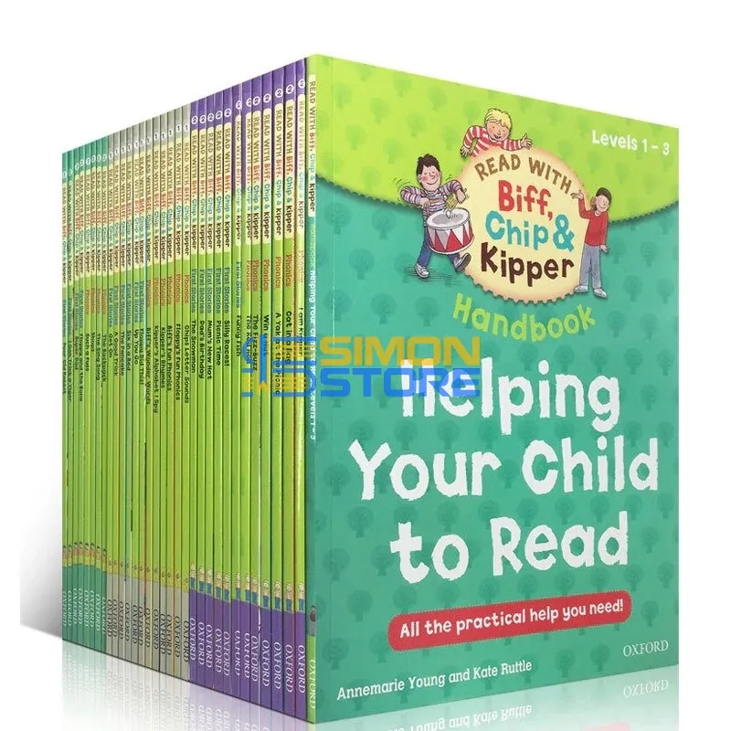 Oxford Reading Tree – Biff, Chip & Kipper Level 1–3