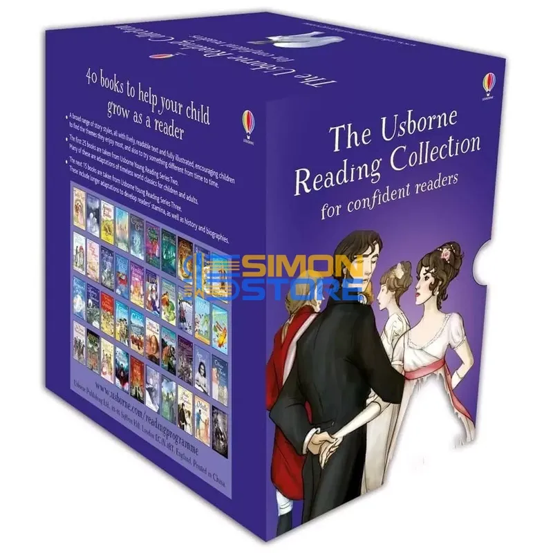 Usborne reading collection for confident readers bộ 40 cuốn