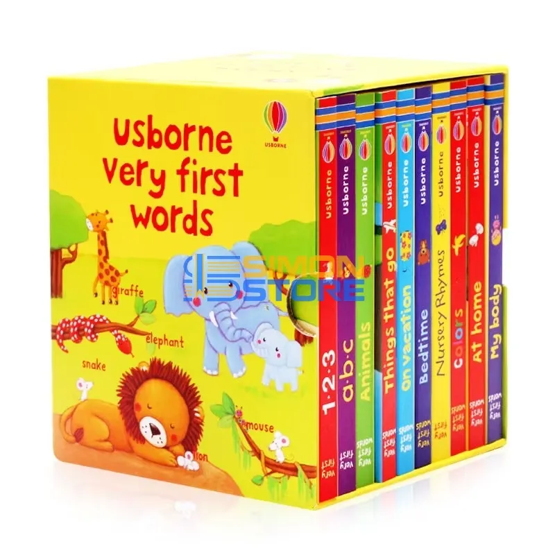 Usborne Very First Words - Bộ 10 cuốn