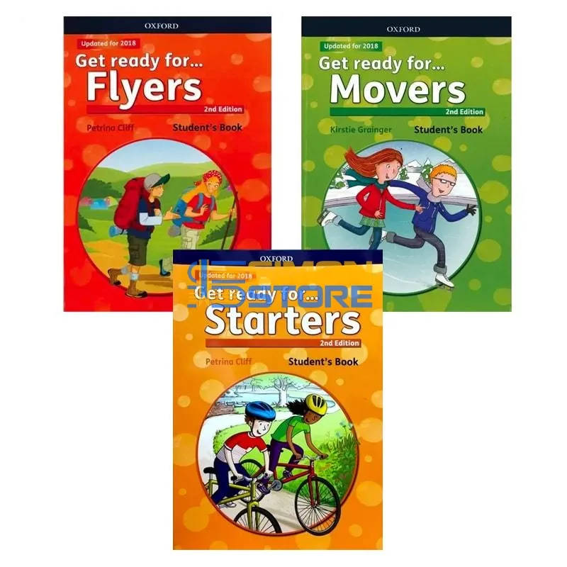 Get Ready for 2nd Edition – Starter, Movers, Flyers (Student Book)