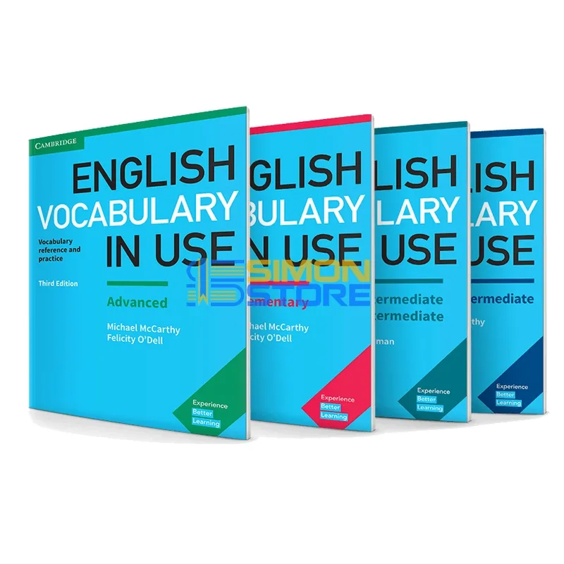 English Vocabulary in Use – Bộ 4 cuốn kèm file nghe
