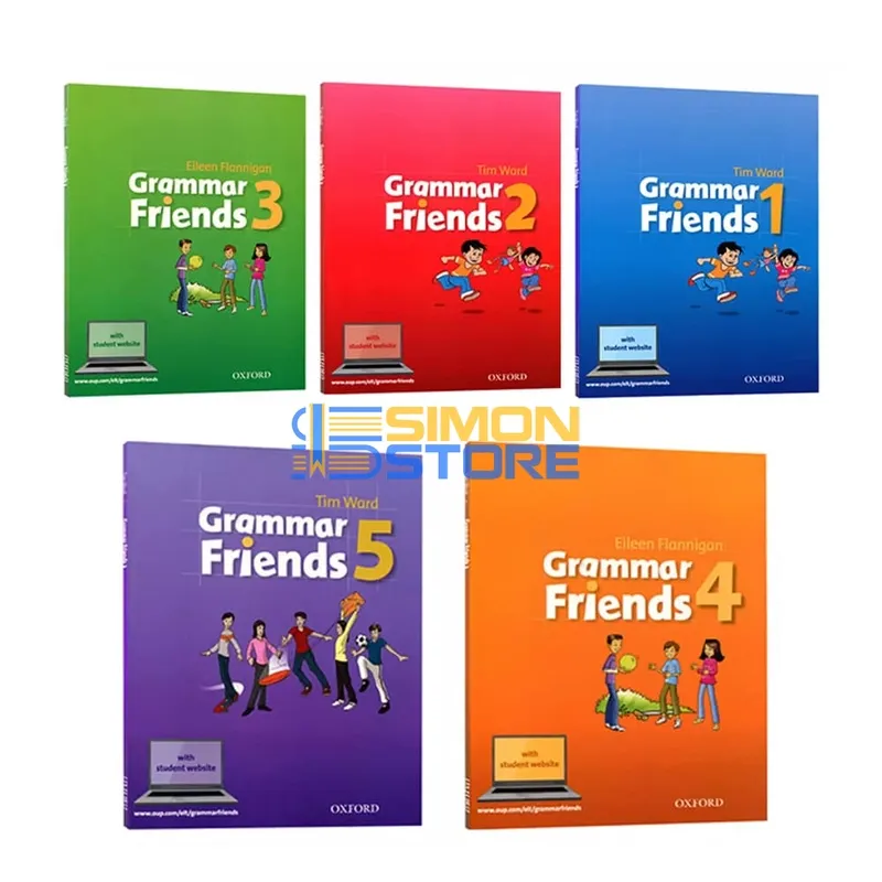 Grammar Friends – Trọn bộ 5 cuốn
