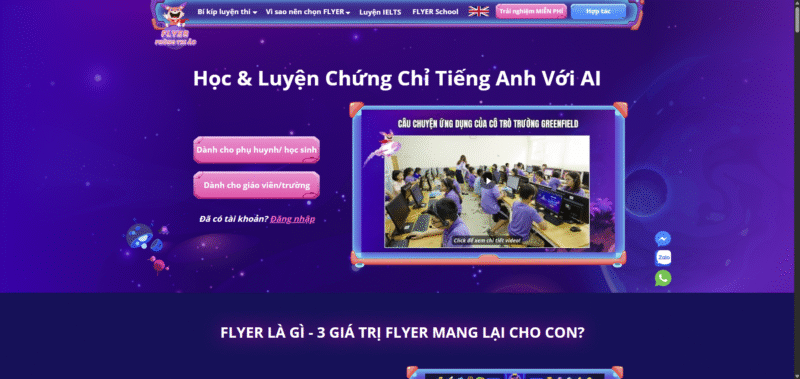 Tài khoản flyer - phòng thi ảo flyer - Ảnh 5